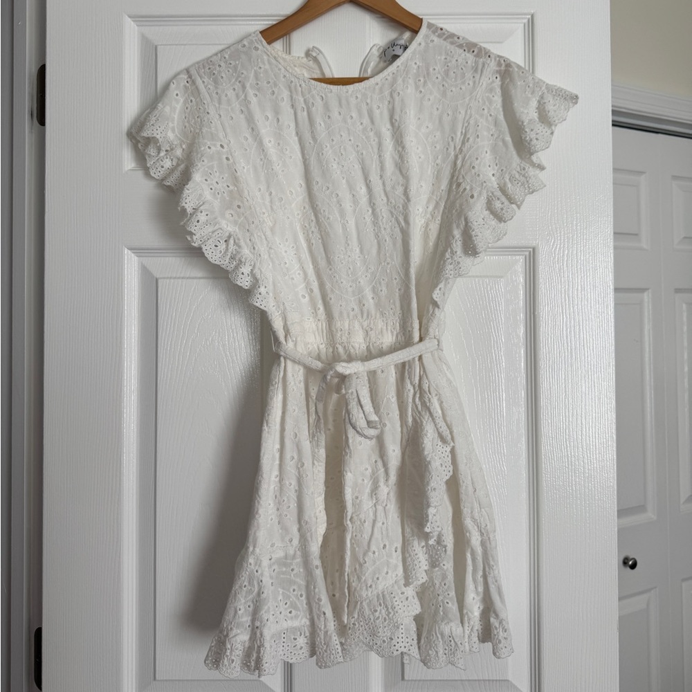 Princess Polly White Eyelet Dress